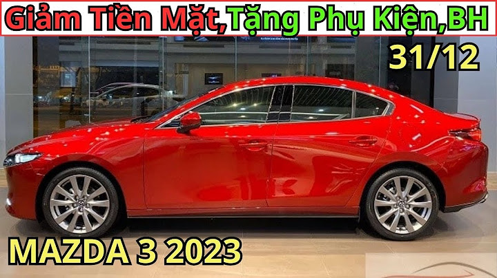Mazda 3 4 chỗ giá bao nhiêu