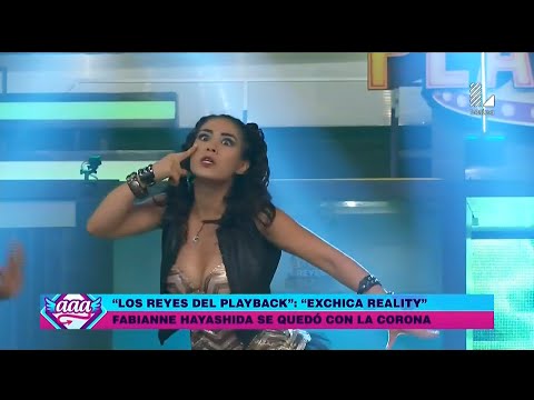 LA ‘CHINA’ FABIANNE HAYASHIDA SE CORONO EN LOS ‘REYES DEL PLAYBACK’