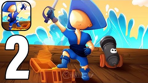 Captains Idle - Gameplay Walkthrough Part 2 Tutorial raft war (Android,iOS)