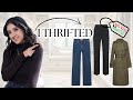I Thrifted My New Wardrobe &amp; Saved Hundreds | NEW &amp; THRIFTED Pieces