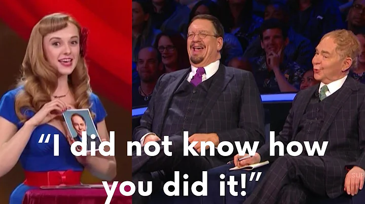 Penn and Teller Fool Us funny Magical Katrina Kroe...