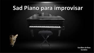 Beat De Piano Sad Para Componer/ Trap, Rap Romántico E Triste,...