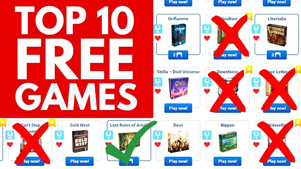 The best Board Games Online - play for free