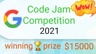 Google code jam competition 2021|  #google code jam competition Profile