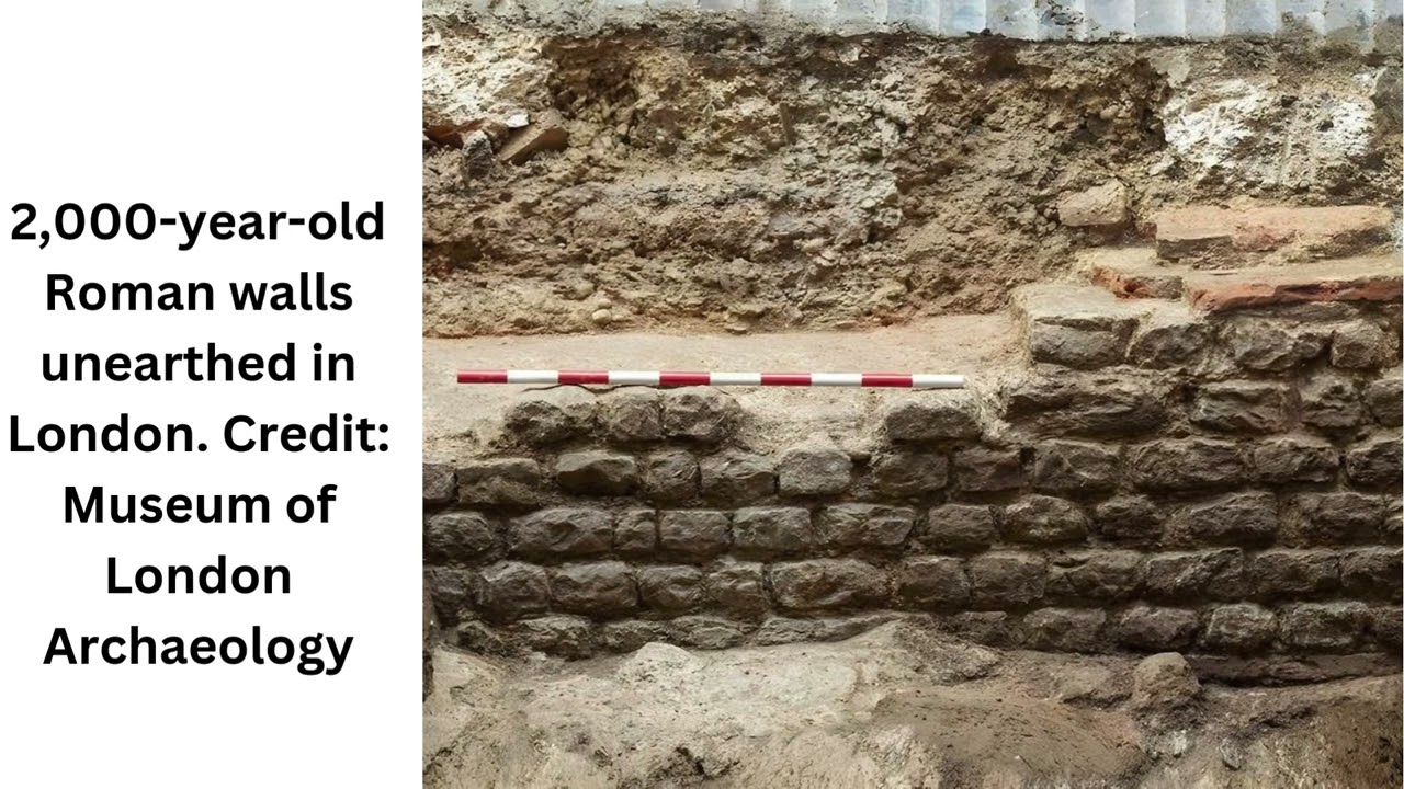 Ancient Roman basilica from 80 CE discovered beneath London office block