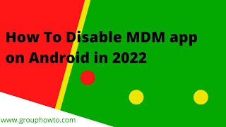 How To Disable MDM app on Android in 2024 screenshot 5