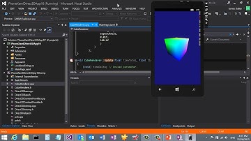 Debugging the Visual Studio Direct3D template for Windows Phone 8
