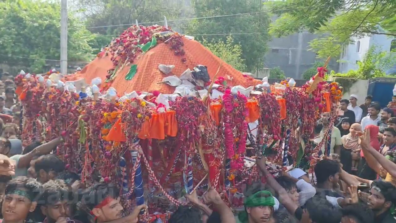 11 Muharram Julus Khairabad Shareef. Azadari Channel Khairabad.