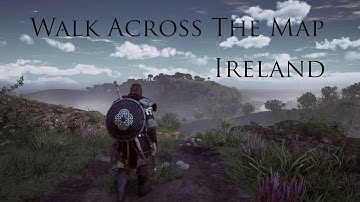 Walk Across The Map | Timelapse | Assassins Creed Valhalla | 4K60