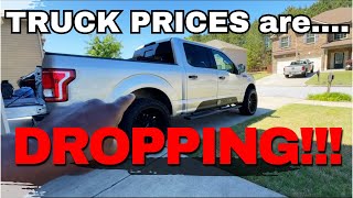 Ford F150 Prices are going DOWN!! #fordtrucks