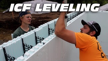 Leveling your ICF walls