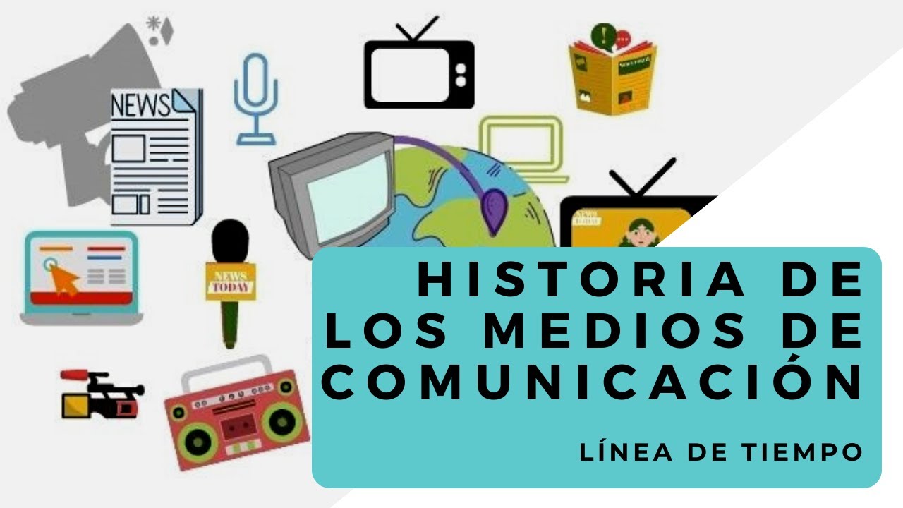 Línea de tiempo: Historia de los medios de comunicación - YouTube