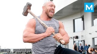 Ryback Training for Wrestling (WWE) | Muscle Madness