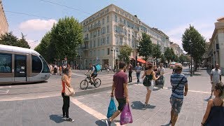 Walking Nice, France - MAIN SHOPPING STREET Avenue Jean Médecin screenshot 5