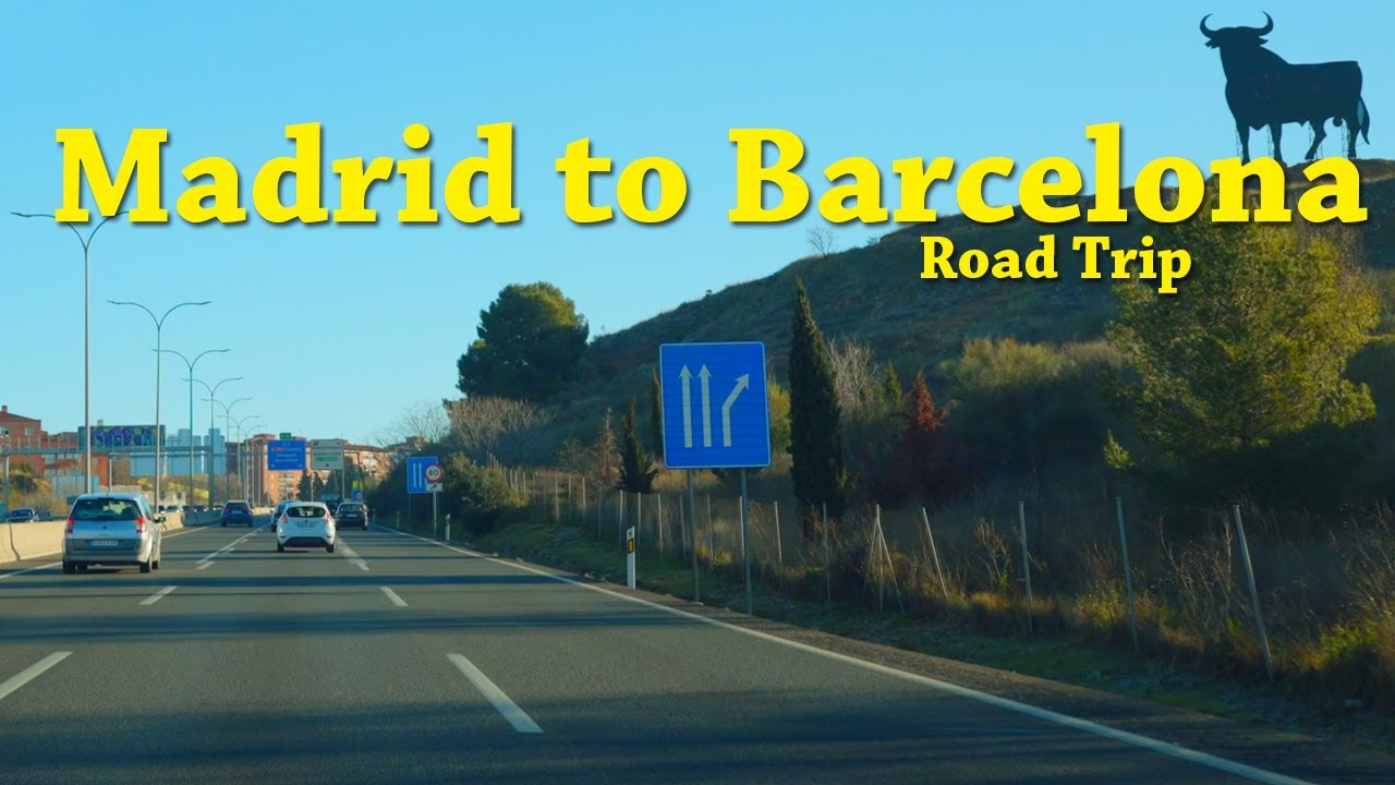Madrid to Barcelona Full Road Trip