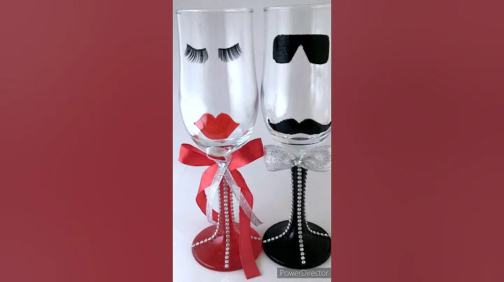 beautiful wedding glass decoration ideas DIY #shorts #shortvideo #viral #trending