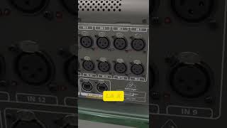 VS inputs  X32 Compact  Behringer Wing #curiososaudiopro #behringer