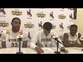 Wyoming men's basketball players vs. New Mexico -- postgame