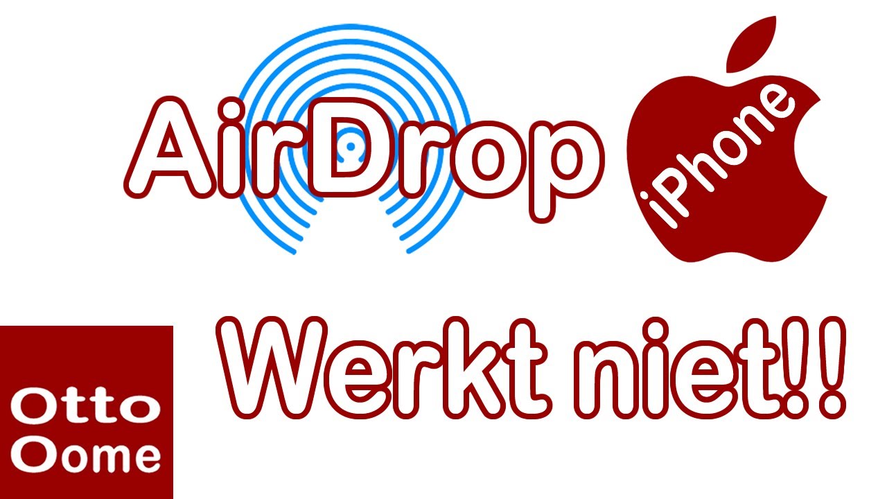 Airdrop werkt niet - Waarom werkt Airdrop niet op mijn iPhone? - YouTube Airdrop Werkt Niet - Waarom Werkt Airdrop Niet Op Mijn Iphone? - Youtube