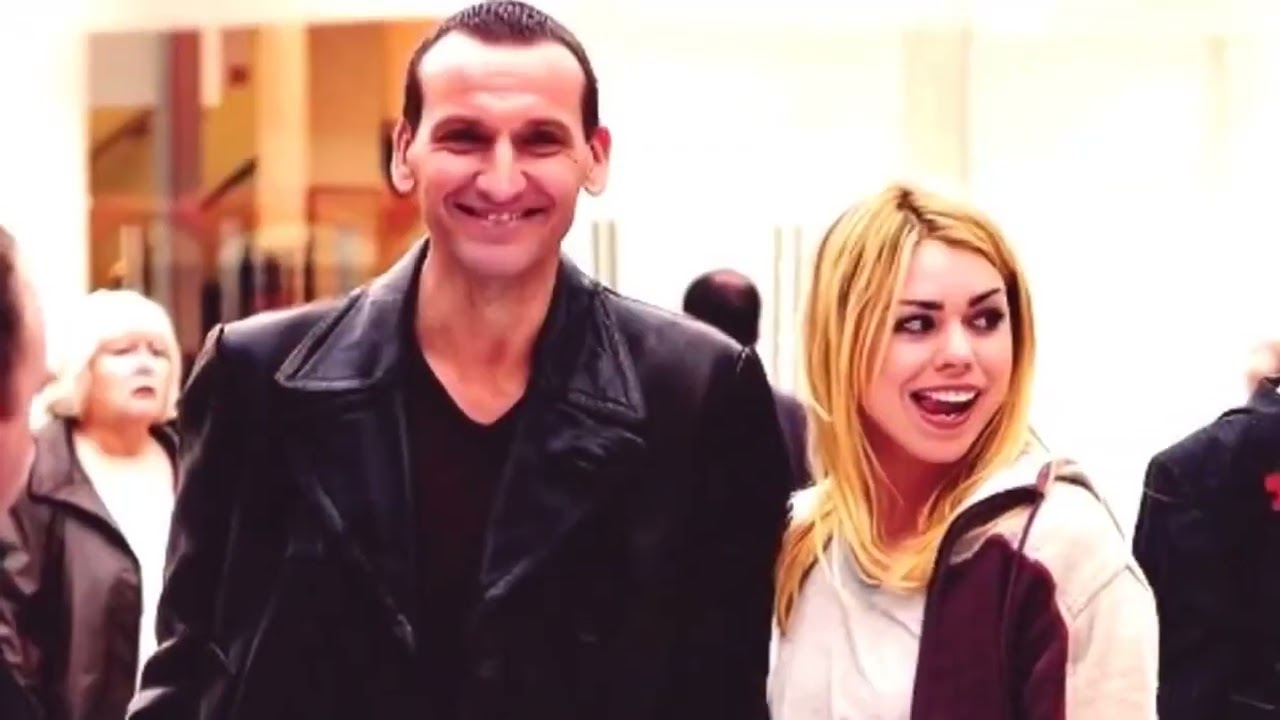 Christopher Eccleston & Billie Piper || Behind the scenes (by lilyandtherose)