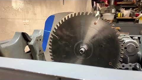 Unisaw riving knife mockup