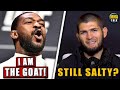 Jon Jones REJECTS claims Khabib is the GOAT, Nate Diaz SLAMS Gaethje, Khabib celebrates UFC 254 win