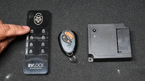 Programming RVLock wireless remotes.