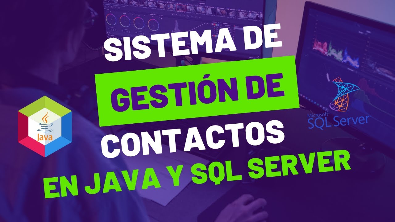 Sistema de Gestión de Contactos en Java & SQL Server - YouTube