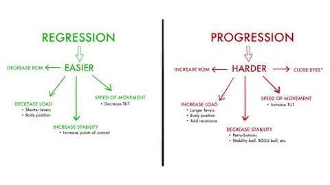 How to Progress or Regress an Exercise