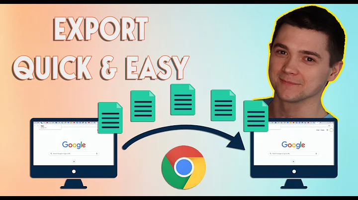 🔥 How to move/export all browser tabs from PC to PC - ✅ QUICK & EASY!