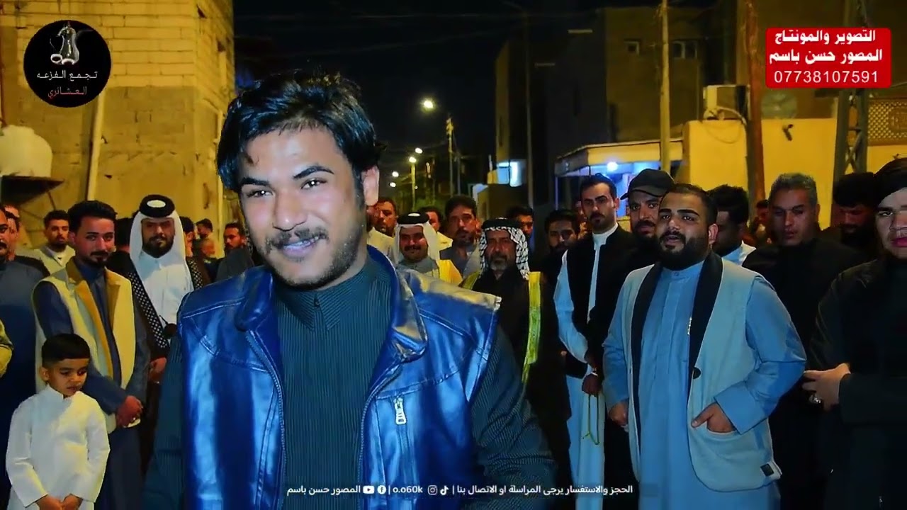 دخول وفد تجمع الفزعه العسائري المستقل افراح عباس الصيمري