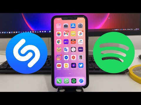 Como fazer o Shazam abrir música no Spotify no iPhone