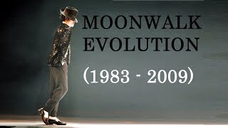Michael Jackson Moonwalk Evolution (1983-2009)