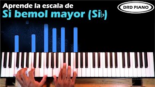 Aprende fácil la escala de Si bemol mayor (Si♭) y sus acordes - YouTube