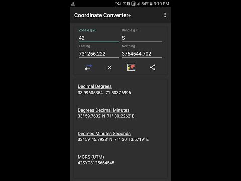 Video: How To Convert Coordinates