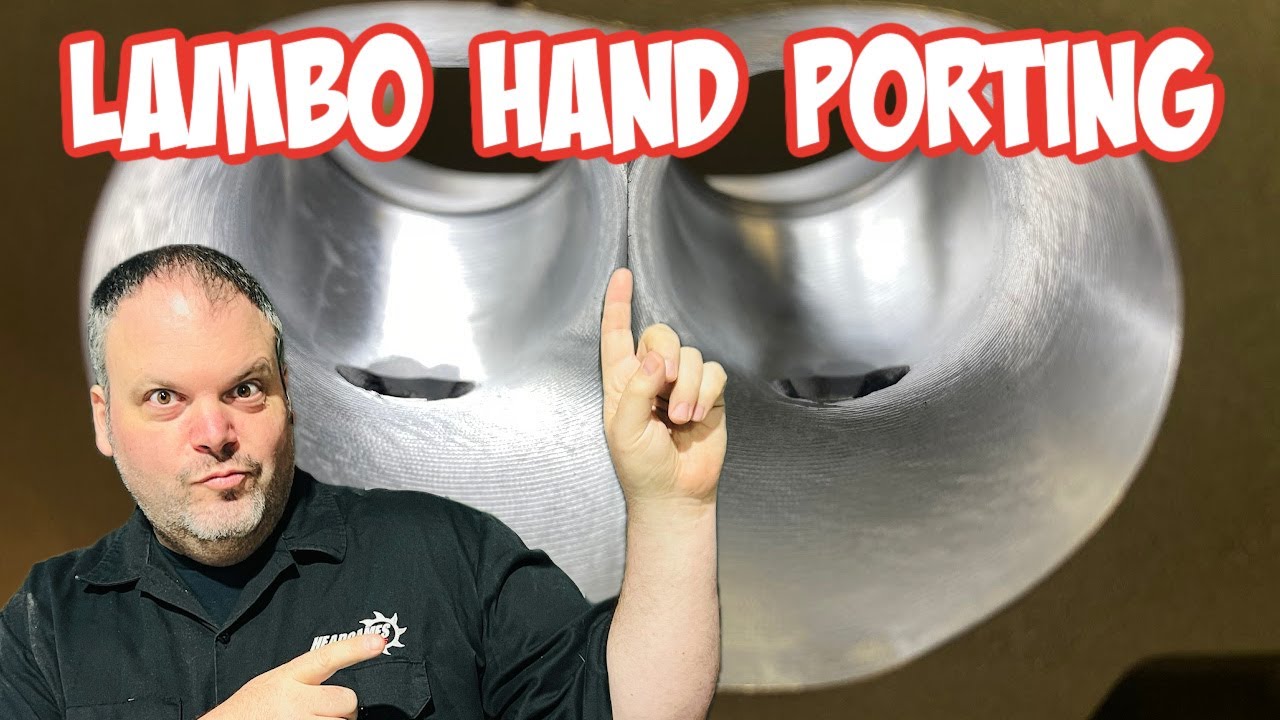 Трансформация головы Lamborghini начинается здесь | Ручной портинг (часть 1)