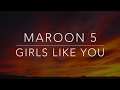 Maroon 5 - Girls Like You (feat. Cardi B)(Lyrics/Tradução/Legendado)(HQ)