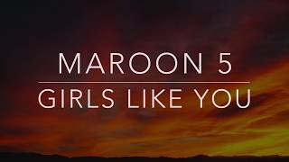 Video thumbnail of "Maroon 5 - Girls Like You (feat. Cardi B)(Lyrics/Tradução/Legendado)(HQ)"