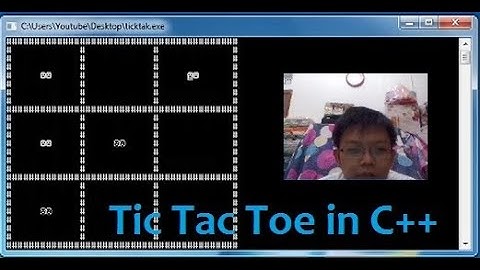 Tic Tac Toe dengan C++ (tutorial) ! - Two Player / no AI