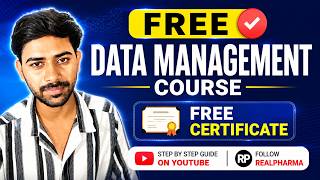 FREE Clinical Data Management Course with Certificate | Step-by-Step Guide | Clinical #cdm #research