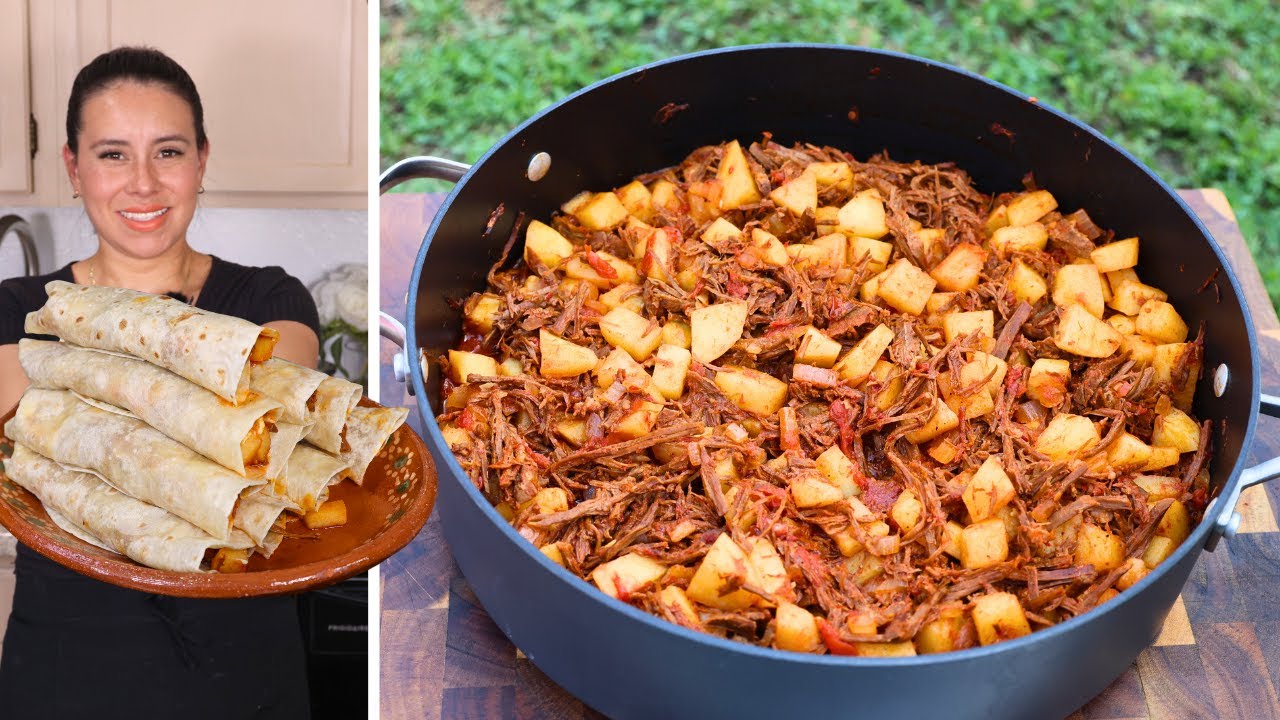 ¡NO vas a creer lo que llevan estos BURRITOS! Un toque inesperado que los hace irresistibles!