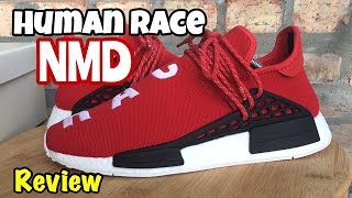 adidas human red