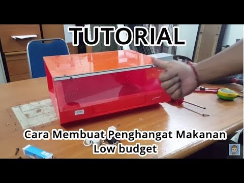 Membuat penghangat  makanan  dari rak  buku YouTube