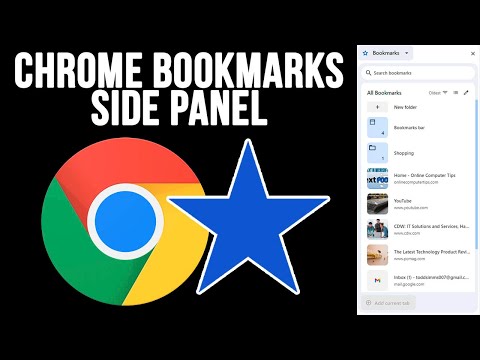 Manage Your Google Chrome Bookmarks in the Chrome Side Panel