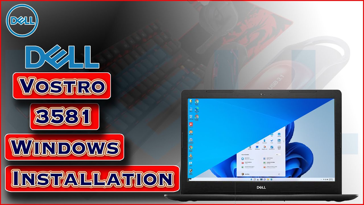 DELL Vostoro 1015になります。Windows10をインストールしました。 古いDELL vostro 1015 ートPCにWindows11入れて見ました。 - YouTube