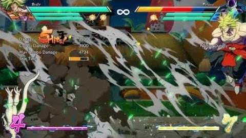 DRAGON BALL FighterZ: possible Broly glitch. (read description)