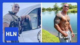 Cop Looks Just Like 'The Rock'