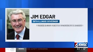 Former Illinois Gov. Edgar lies in state; memorial service Saturday