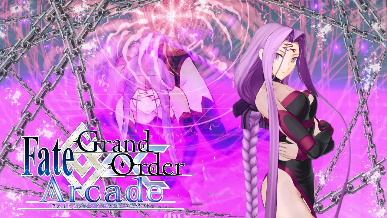 Fate Grand Order Arcade Stay Night組に霊衣実装 三つ編みメデューサ Medusa Fgoac Fgoアーケード Youtube