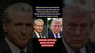 Gavin Newsom compares Israel to apartheid state while speaking at memoir event in LA